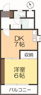 フェリス小手指203【2階】の間取り