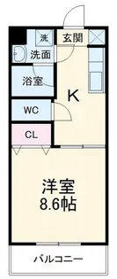 イルマーレ【3階】の間取り