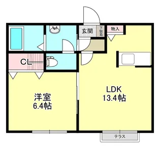 レガシーC【2階】の間取り