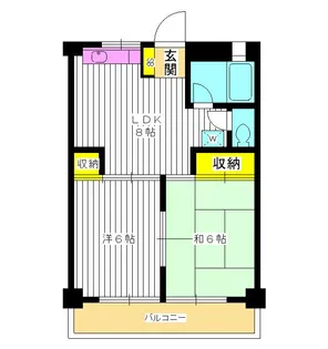 東京都練馬区春日町1【マンション】の間取り