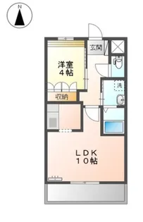 アルヴィータ【1階】の間取り