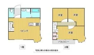 グランドール南原【1階】の間取り