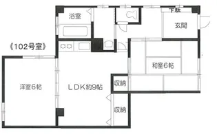 サンヒルズ【1階】の間取り