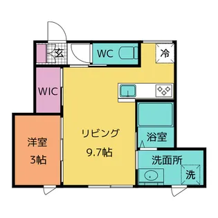 VISTA ALEGRE【1階】の間取り