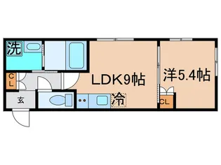 ラヴィエール清澄ガーデンテラス【2階】の間取り
