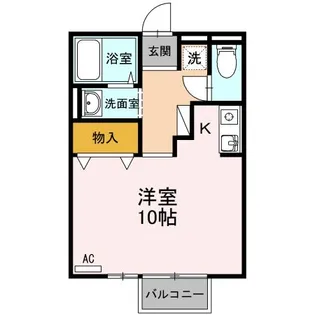 プルミエール相模原【2階】の間取り