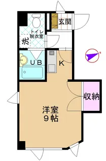 アブニール・シャンテ一関【4階】の間取り