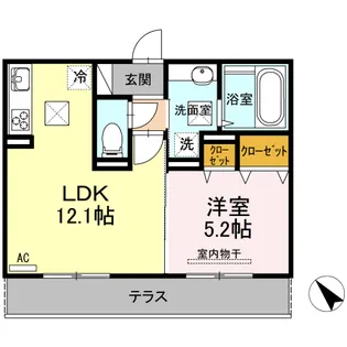 ボナールコート【1階】の間取り