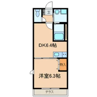 PRANDREIII【2階】の間取り