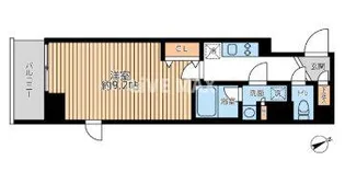 GRAN PASEO日本橋三越前【8階】の間取り