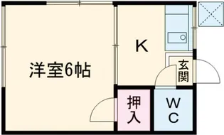 小林荘【1階】の間取り