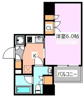 グラントゥルース巣鴨【3階】の間取り