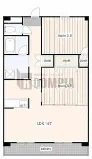 本郷マンション【2階】の間取り