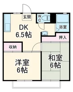 清山荘【2階】の間取り