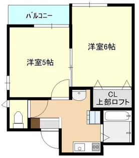 サンシャイン山陽【1階】の間取り