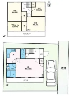 埼玉県新座市新堀2【一戸建】の間取り