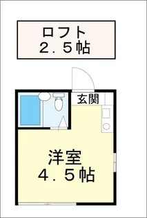 東京都国分寺市東恋ヶ窪3【アパート】の間取り