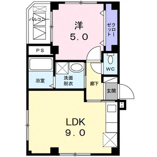 東京都墨田区立川1【マンション】の間取り
