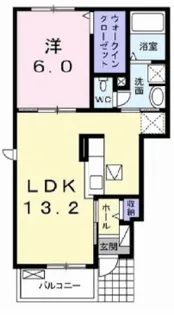 グリーンガーデンIII【1階】の間取り