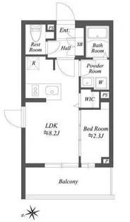 東京都世田谷区玉川台1【マンション】の間取り