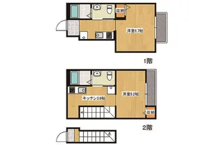 Glanz【1階】の間取り