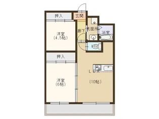 セントラルビル【5階】の間取り