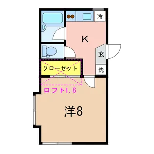 第7レジデンス【2階】の間取り