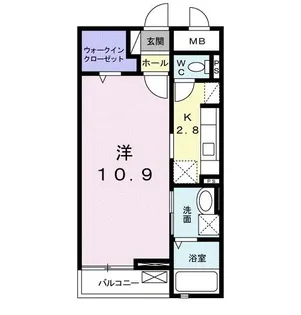 フォレスタ あけぼの【2階】の間取り