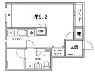 Karin散歩【4階】の間取り
