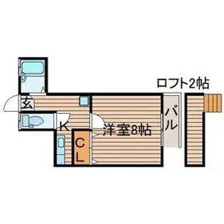 マリンパレット【1階】の間取り