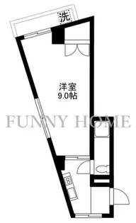 戸矢ビル【4階】の間取り