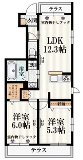 Maison Berge【1階】の間取り