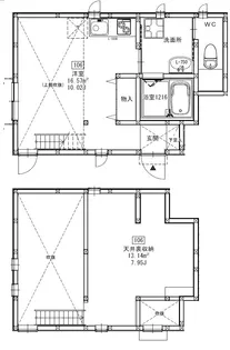 マル・アズール品川ウエスト【1階】の間取り