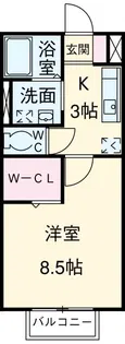 アミエーラ【2階】の間取り