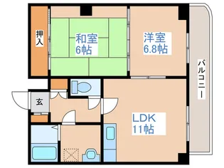 エクセルIII【9階】の間取り