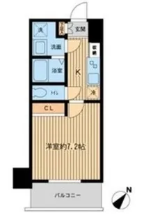 Primal Machida【7階】の間取り