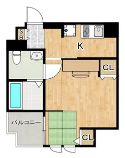 アルシュレーヴ【3階】の間取り