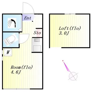 アーバンプレイス目白IIIA【2階】の間取り