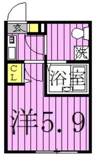 RBR 関原 1【2階】の間取り