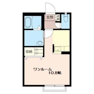 メゾンドソレイユ【2階】の間取り