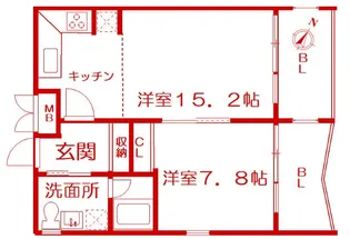 OBLIK【6階】の間取り