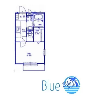 ソレジオ・カマクラ【1階】の間取り