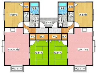 九州ホーム‘98【2階】の間取り