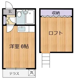 エスポワール大泉学園【1階】の間取り
