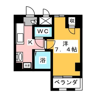 クラシア本陣【4階】の間取り