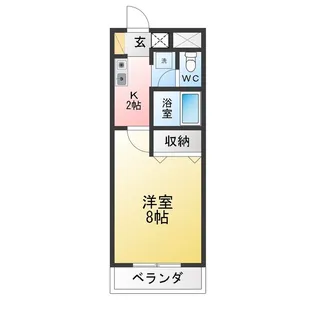 シフォン・ド・ヒロ【3階】の間取り