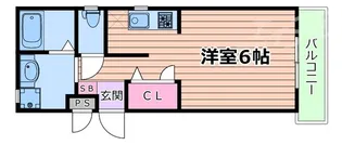 COM HOUSEII【1階】の間取り