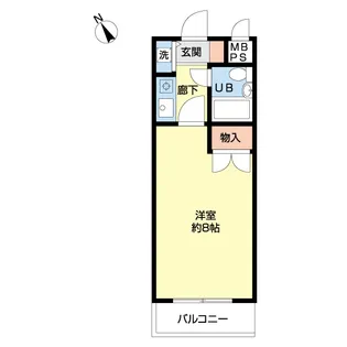 プロシード蓮根【2階】の間取り
