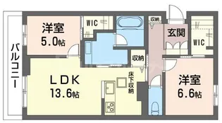 シャーメゾン ボヌール【2階】の間取り