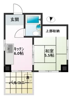 小屋マンション【3階】の間取り